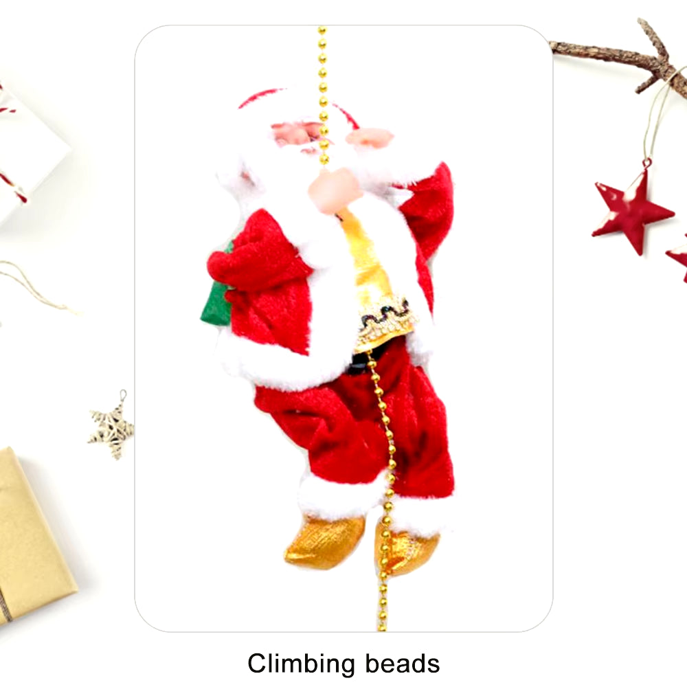 Santa Claus Electric Climb up and down